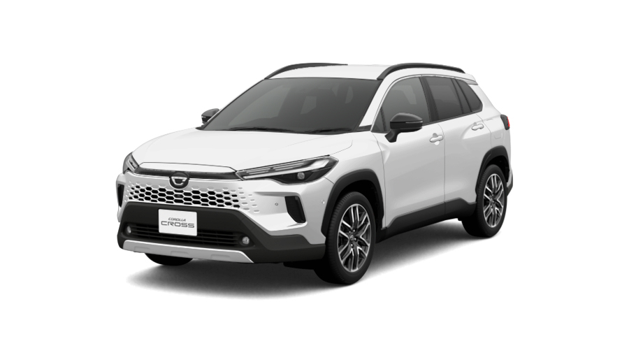 な*ん様 【トヨタ博物館正規品】新型 カローラクロス　カラーサンプル ホワイト色 カローラ クロス | ネッツトヨタ兵庫