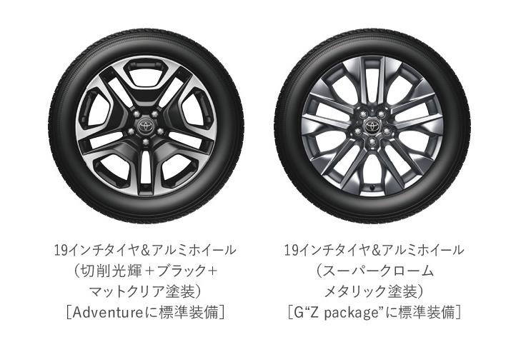 19インチタイヤ&アルミホイール