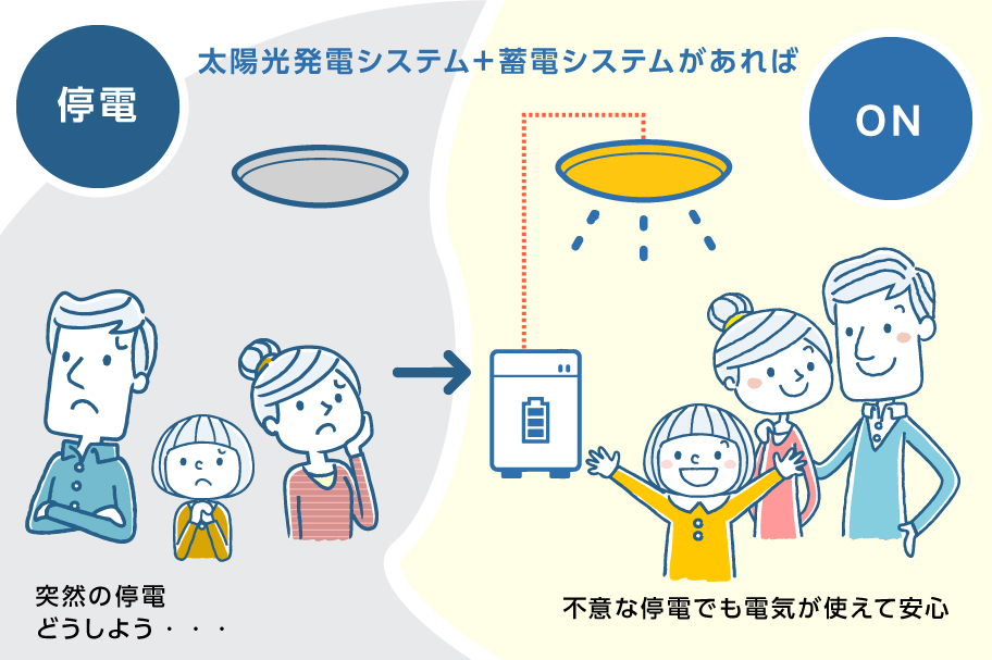 災害対策へのメリット
